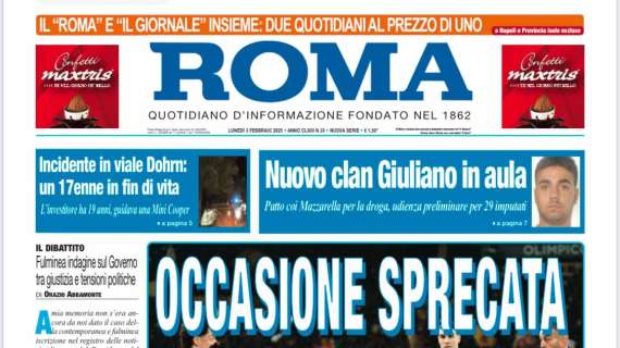 il-roma:-“occasione-sprecata”