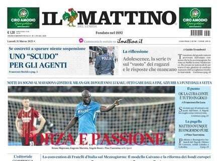 il-mattino:-“forza-e-passione”