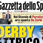 gazzetta-su-milan-inter-di-coppa-italia:-“derby-elettrico”