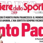 la-prima-speciale-del-corriere-dello-sport:-“tanto-papa”