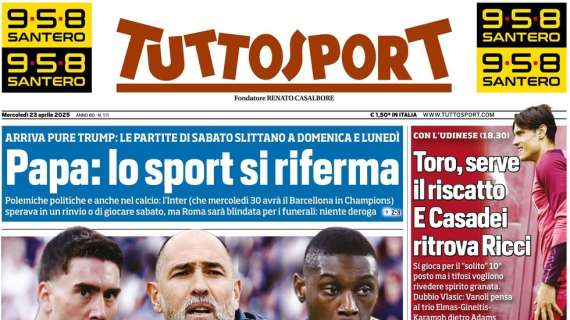tuttosport-sulla-juventus:-“tudor sveglia-vlahovic-e-kolo”