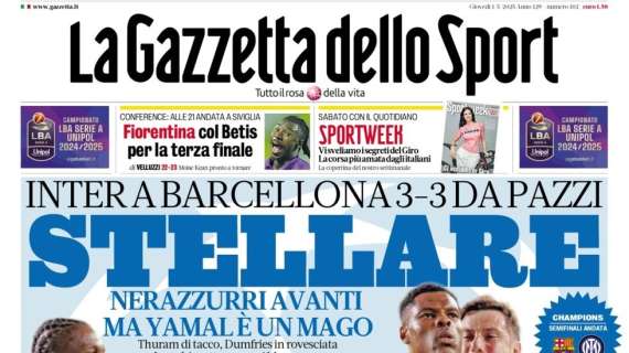 la-gazzetta-dello-sport:-“inter-stellare,-ma-yamal-e-un-mago”