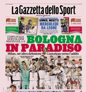 la-gazzetta-dello-sport:-“bologna-in-paradiso.-conceicao-verso-l’addio”