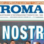 napoli-campione-d’italia,-il-roma-a-tutta-pagina:-“e’-nostro”