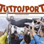 il-napoli-campione-d’italia-sulla-prima-di-tuttosport:-“scudetto-pazzescott”
