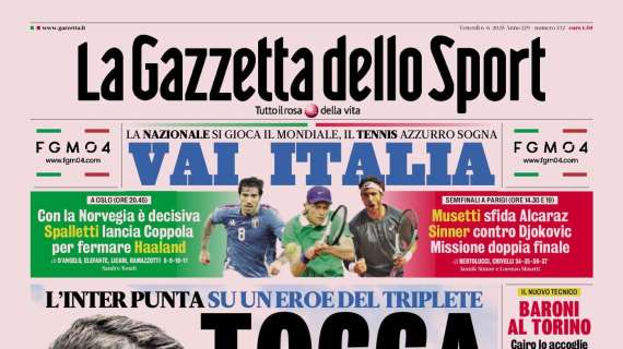 la-gazzetta-dello-sport:-“inter,-tocca-a-chivu.-l’eroe-del-triplete”