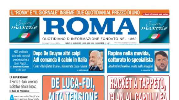 il-roma:-“adl-comanda-il-calcio-in-italia.-dopo-de-bruyne-altri-colpi”