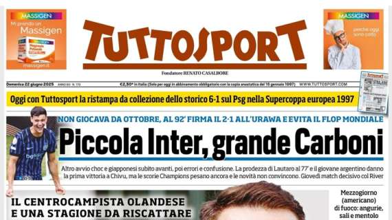 tuttosport-in-taglio-alto:-“piccola-inter,-grande-carboni”