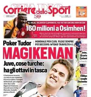 il-corriere-dello-sport-in-prima:-“160-mln-a-osimhen”