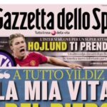 gazzetta-dello-sport:-“a-tutto-yildiz,-la-mia-vita-da-del-piero”: