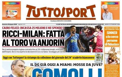 tuttosport-in-primo-piano-con-la-juventus:-“comolli,-e-l’ora-dei-blitz”