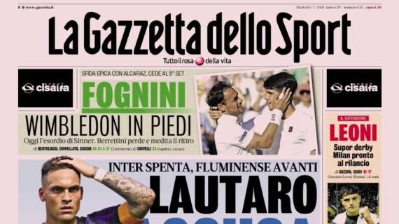 la-gazzetta-dello-sport:-“inter-spenta-e-lautaro-accusa”