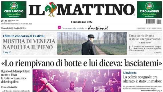 il-mattino:-“napoli,-falsa-partenza:-“tanto-lavoro-da-fare”