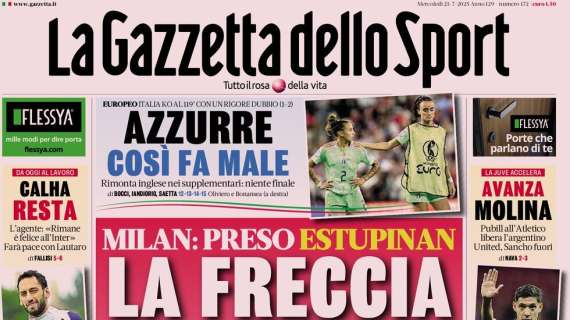 la-gazzetta-dello-sport:-“conte,-c’e-da-fare.-l’arezzo-vince-2-0”