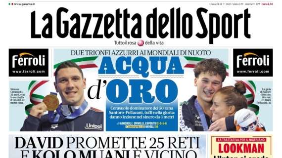 la-gazzetta-dello-sport:-“lookman,-l’inter-ci-crede.-l’atalanta-prende-tempo”