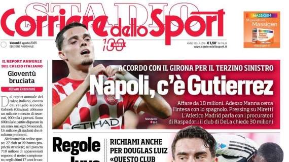 corriere-dello-sport:-“napoli,-c’e-gutierrez:-accordo-con-il-girona”