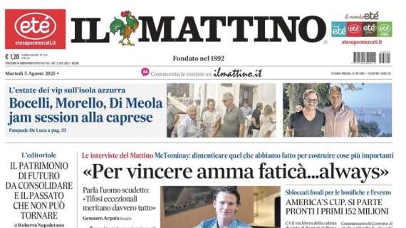 il-mattino-apre-con-l’intervista-a-mctominay:-“per-vincere-amma-fatica-always”