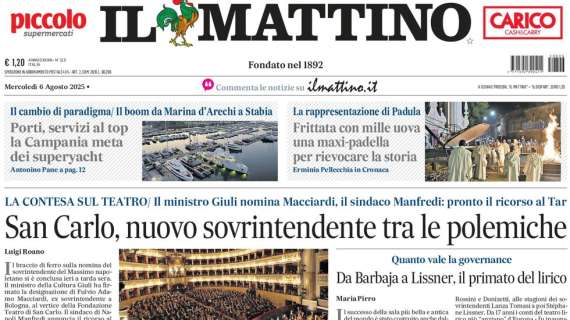 il-mattino:-“milinkovic-savic:-‘napoli,-aspettavo-solo-te'”
