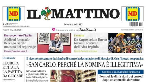 il-mattino-titola:-“l’oro-di-napoli”
