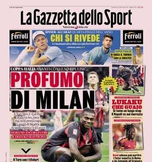 gazzetta-dello-sport:-“lukaku-cambia-tutto!-sfida-napoli-milan-per-hojlund”