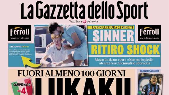 la-gazzetta-dello-sport:-“lukaku-cambia-tutto:-fuori-almeno-100-giorni”