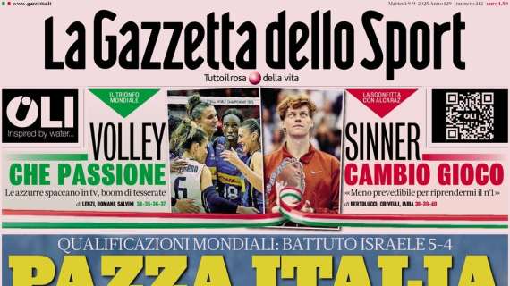 la-gazzetta-dello-sport:-“pazza-italia.-ma-la-difesa-e-horror”