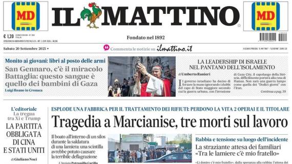 il-mattino:-“a-manchester-la-mentalita-giusta,-ma-e-il-momento-di-reagire”