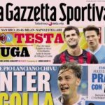 la-gazzetta-dello-sport-su-milan-napoli:-“testa-o-fuga”
