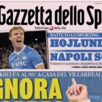 la-gazzetta-dello-sport:-“hojlund,-napoli-sogna.-battuto-lo-sporting”