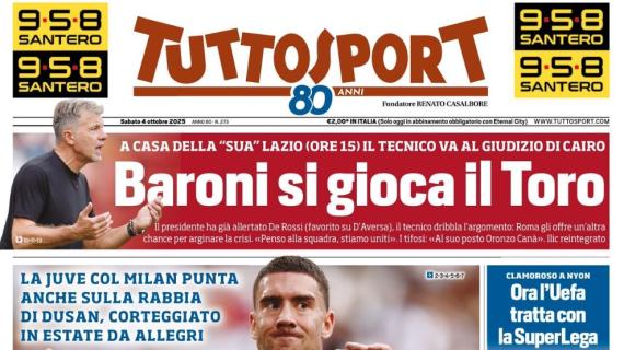 tuttosport:-“vlahovic,-diavolo-in-corpo.-baroni-si-gioca-il-toro”