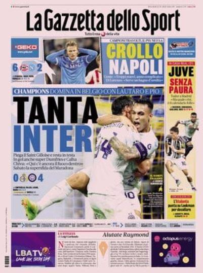 la-gazzetta-dello-sport:-“crollo-napoli.-campioni-travolti,-il-psv-ne-fa-6”