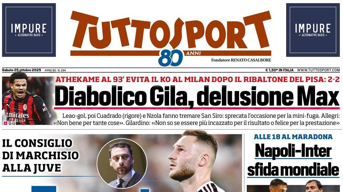 tuttosport:-“napoli-inter-sfida-mondiale,-neres-falso-nove”
