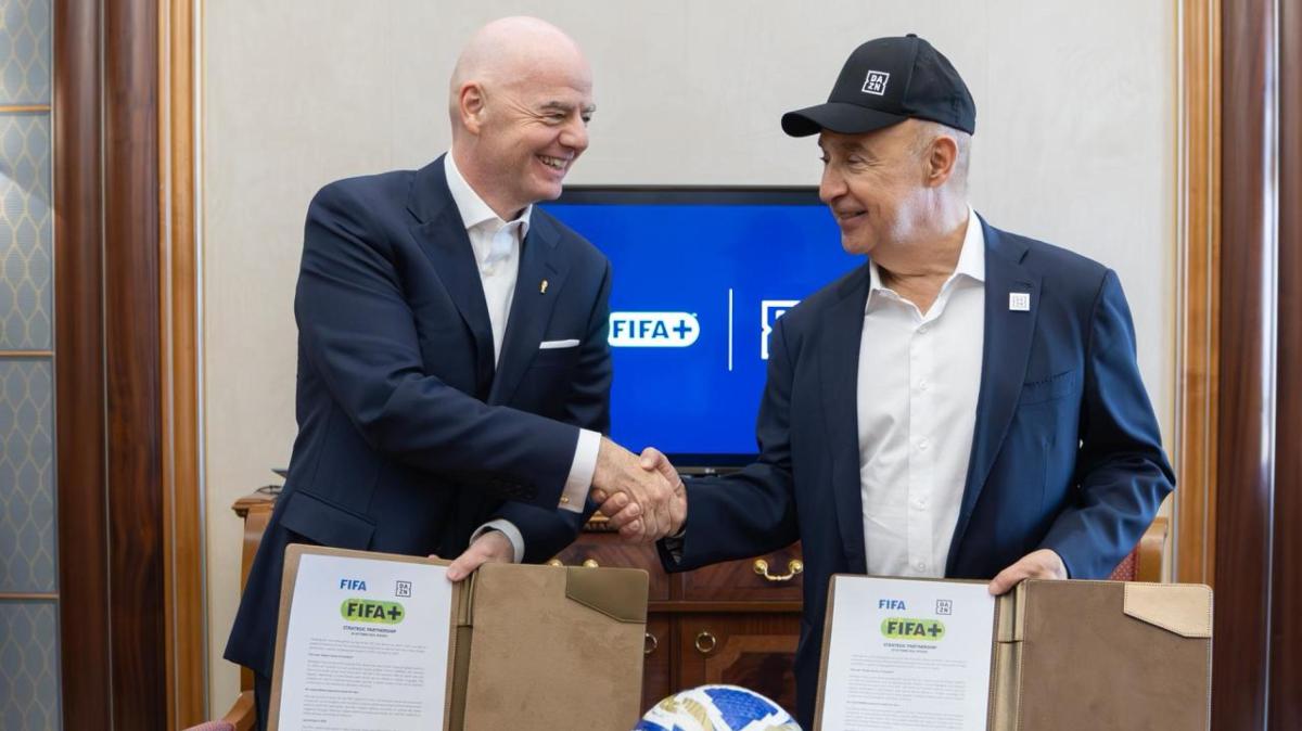 fifa-e-dazn-lanciano-fifa+,-nuova-piattaforma-del-calcio-mondiale:-si-parte-nel-2026
