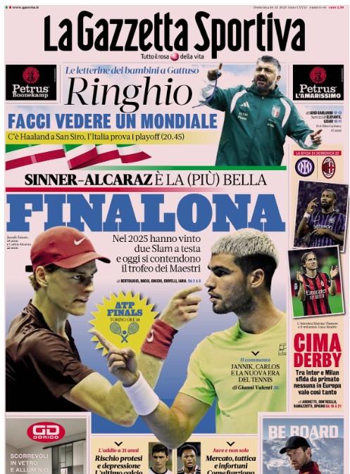 la-gazzetta-dello-sport-apre-con-l’italia:-“ringhio,-facci-vedere-un-mondiale”