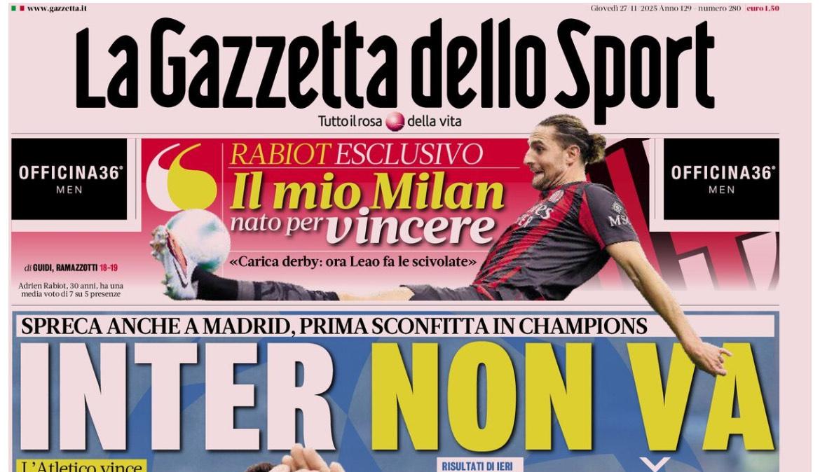 la-gazzetta-dello-sport-lancia-l’allarme:-“l’inter-non-va-e-spreca-anche-a-madrid”