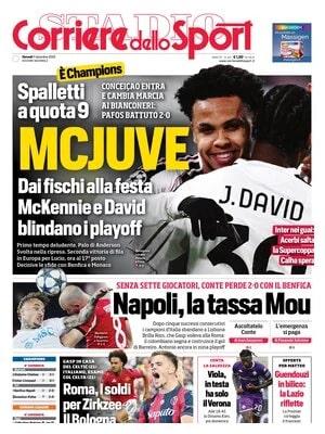corriere-dello-sport:-“napoli,-la-tassa-mourinho.-ko-senza-7-giocatori”