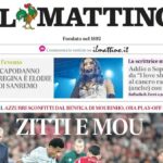 il-mattino-dopo-il-ko-di-lisbona-del-napoli:-“zitti-e-mou”