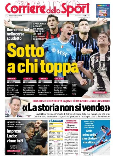 corriere-dello-sport:-“sotto-a-chi-toppa!-domenica-hot-nella-corsa-scudetto”