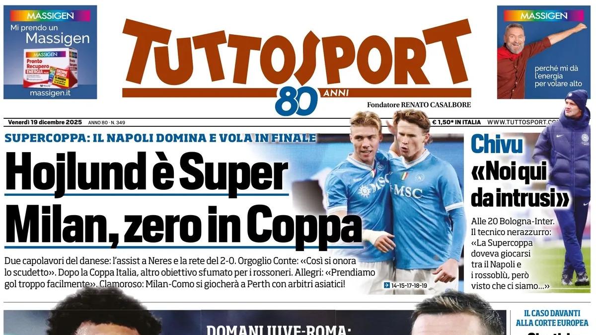 tuttosport:-“hojlund-e-super.-milan,-zero-in-coppa”