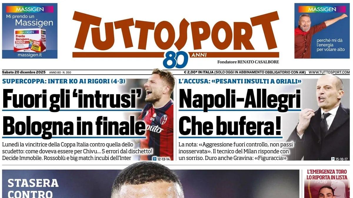 inter-eliminata,-tuttosport-punge:-“fuori-gli-intrusi,-bologna-in-finale”