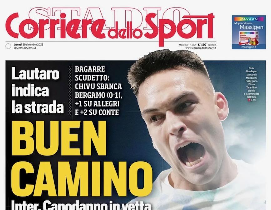 inter-in-testa,-corriere-dello-sport:-“buen-camino”