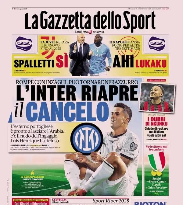 gazzetta-dello-sport:-“ahi-lukaku:-fuori-altre-tre-settimane”