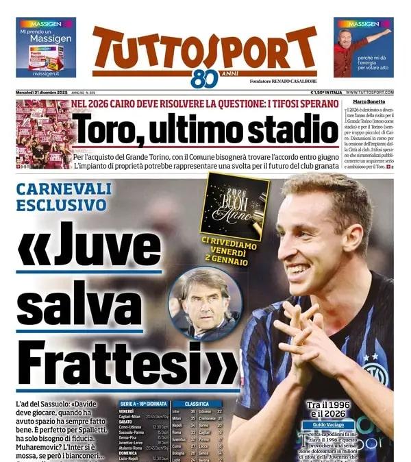 tuttosport-apre-con-le-parole-di-carnevali:-“juve-salva-frattesi”