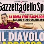 gazzetta:-“la-roma-vede-raspadori,-la-lazio-vende-castellanos”