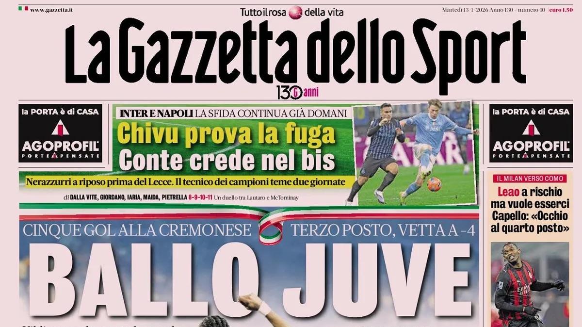 la-gazzetta-dello-sport:-“chivu-prova-la-fuga.-conte-crede-nel-bis”