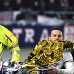 lazio,-tegola-pedro:-lascia-il-campo-in-lacrime-e-viene-trasportato-in-ospedale