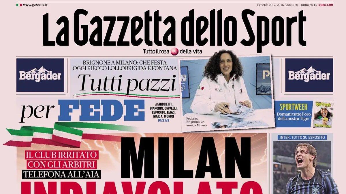 bufera-arbitrale,-gazzetta:-“milan-indiavolato”