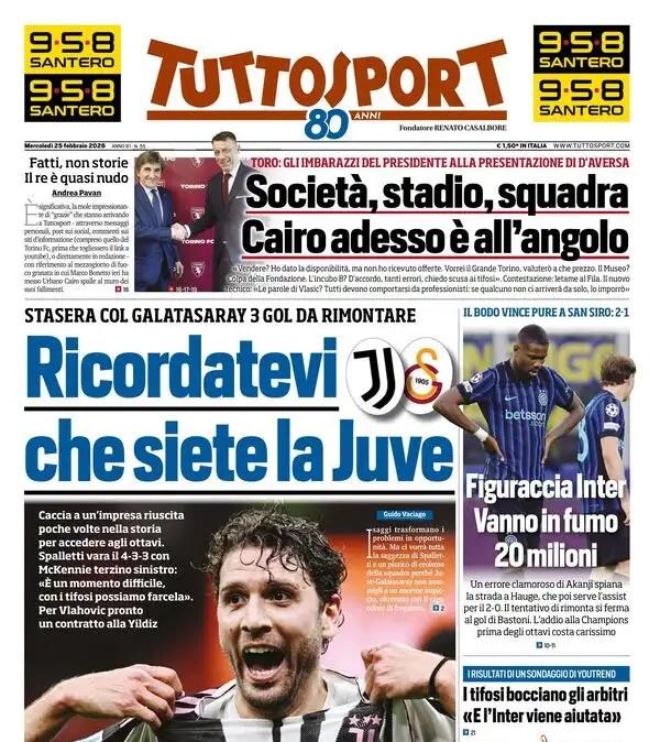 tuttosport-e-la-carica-di-spalletti:-“ricordatevi-che-siete-la-juve”