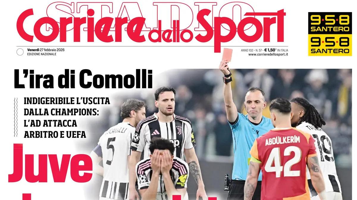corriere-dello-sport:-“juve-danneggiata.-l’ira-di-comolli”