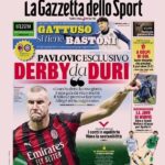 la-gazzetta-dello-sport:-“gattuso-si-tiene-bastoni”